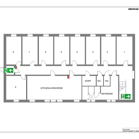 Πανσιόν Midnattsol Rom Og 3*